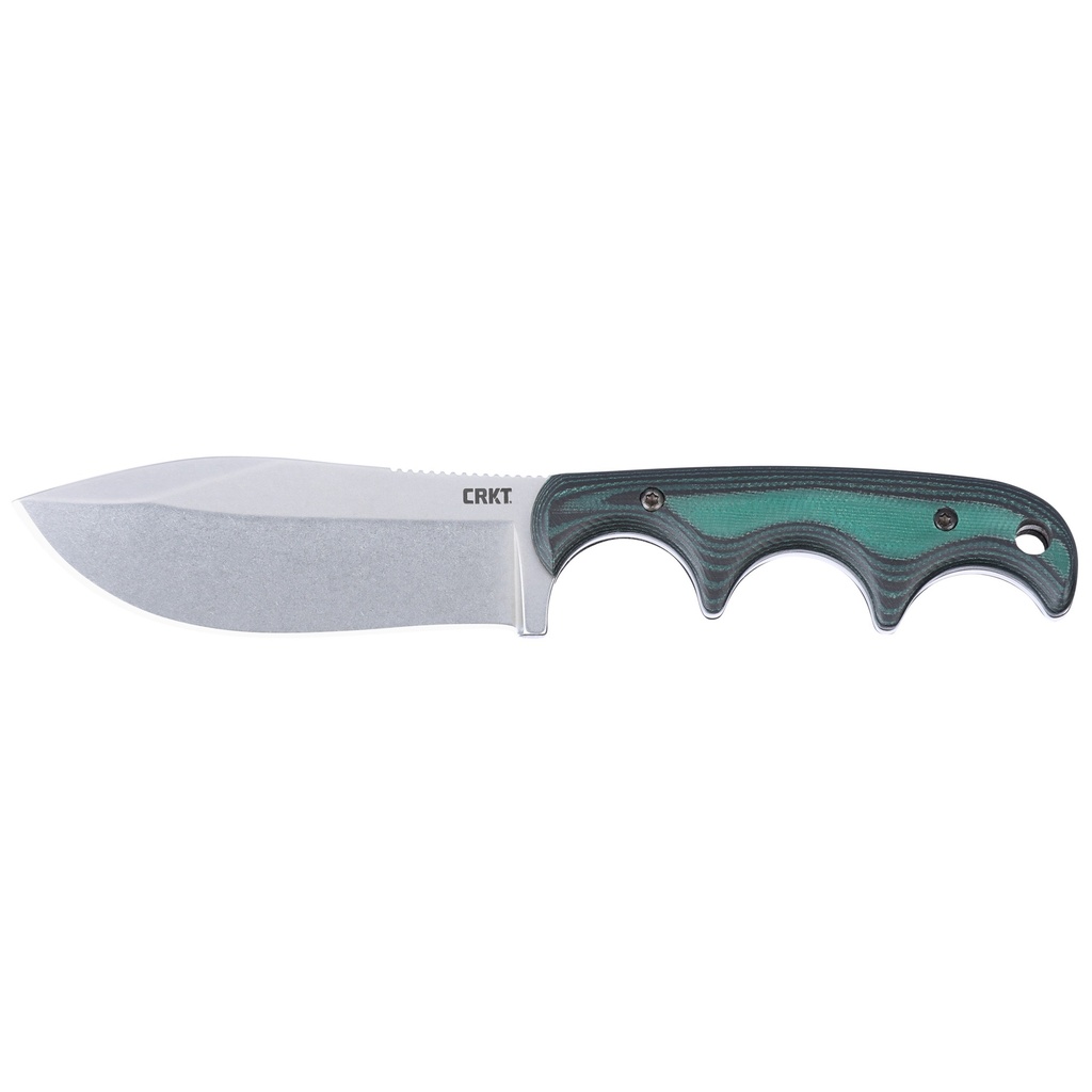 Columbia River Knife & Tool CRKT NESSMUK 2.9" GRN/SLV W/SHEATH
