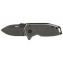 Columbia River Knife & Tool CRKT SQUID CMPCT BLACK 3.36" PLN EDG