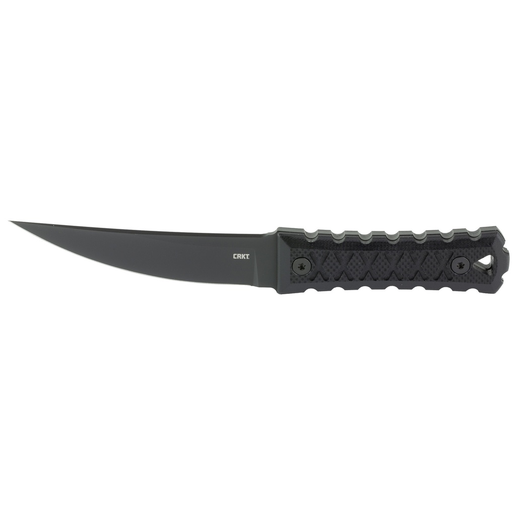 Columbia River Knife & Tool CRKT HZ4 4.76" PLN EDGE BLK W/SHEATH