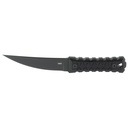 Columbia River Knife & Tool CRKT HZ4 4.76" PLN EDGE BLK W/SHEATH