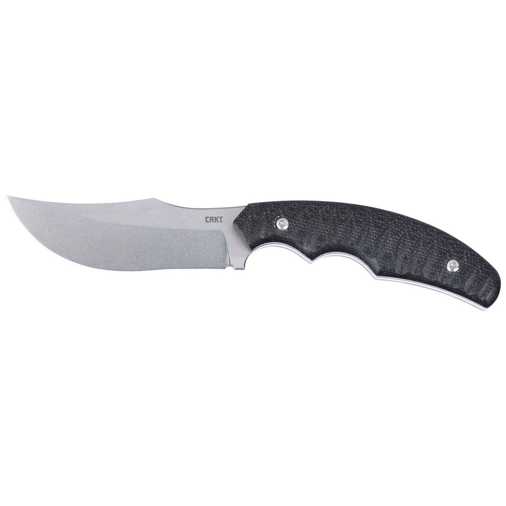 Columbia River Knife & Tool CRKT BURROWER 3.66" PLN BLACK W/SHEATH