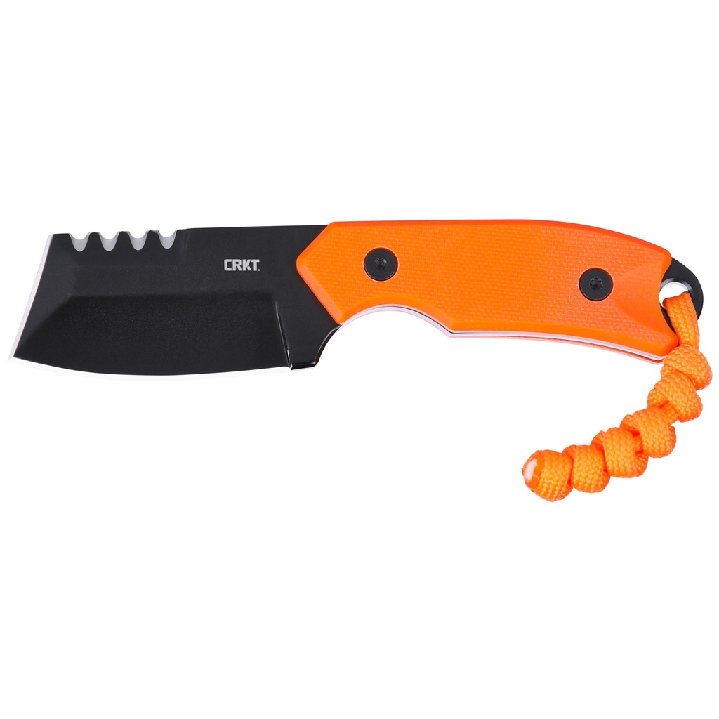 Columbia River Knife & Tool CRKT RAZEL COMPACT 2.32" ORNG W/SHEATH