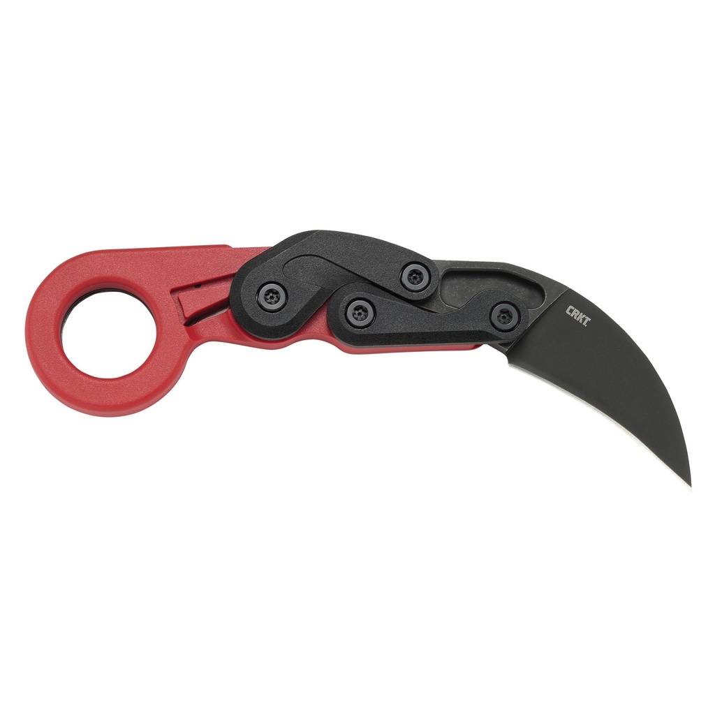 Columbia River Knife & Tool CRKT PROVOKE RED 2.47" PLAIN EDGE