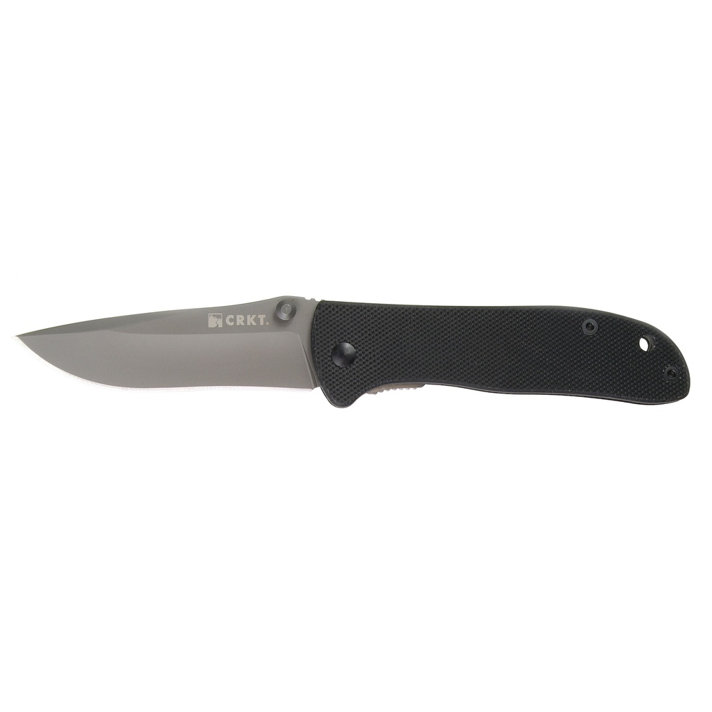 Columbia River Knife & Tool CRKT DRIFTER G10 2.9" PLN EDGE BLK