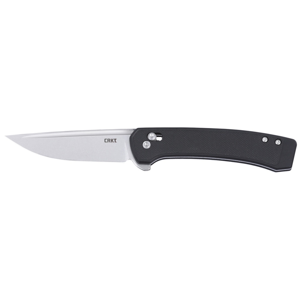 Columbia River Knife & Tool CRKT Q COMPACT 3.05" PLAIN EDGE BLK