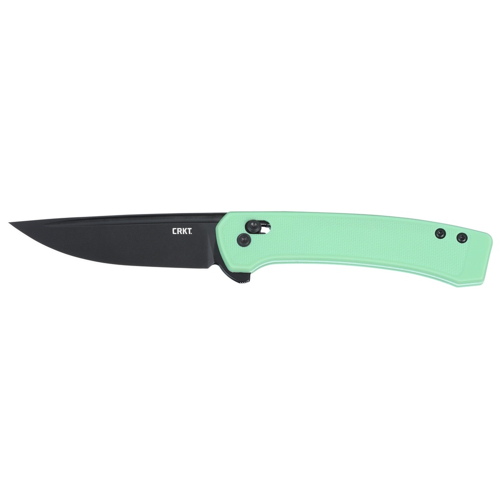 Columbia River Knife & Tool CRKT Q COMPACT 3.05" PLAIN EDGE AQUA