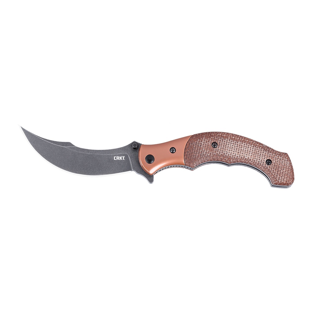 Columbia River Knife & Tool CRKT RITUAL COMPACT BROWN 3.05" PLN
