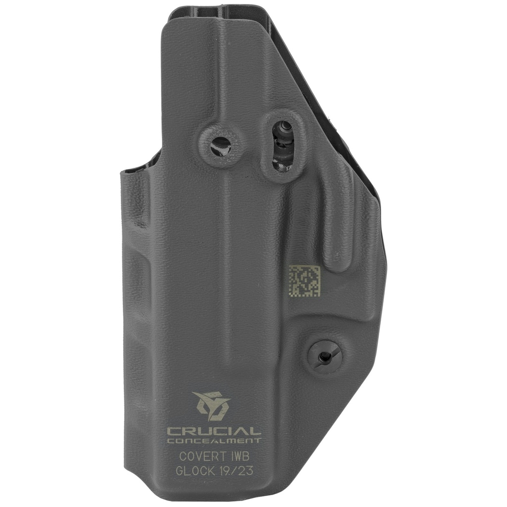CRUCIAL IWB FOR GLOCK 19 AMBI BLACK
