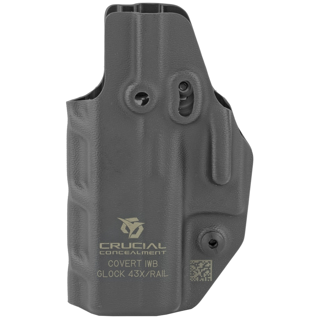 CRUCIAL IWB FOR GLOCK 43/43X AMBI BLACK