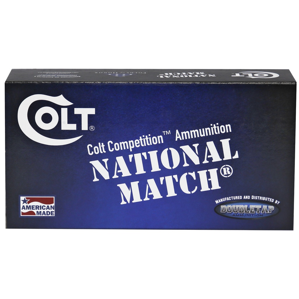 DoubleTap Ammunition DBLTAP 45ACP MATCH 230GR FMJ 50/1000