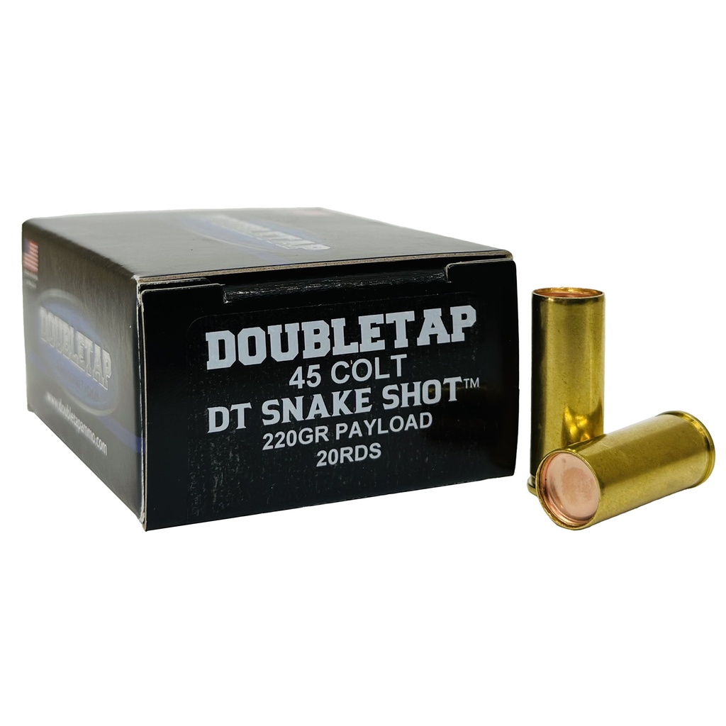 DoubleTap Ammunition DBLTAP SNAKSHT 45 COLT 220GR 20/1000