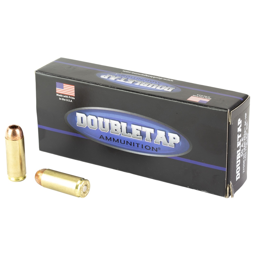 DoubleTap Ammunition DBLTAP 50AE 275GR LF HP 20/500