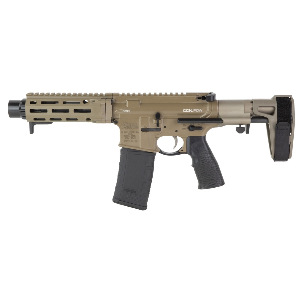 Daniel Defense DD DDM4 PDW 7" 300BLK 30RD FDE