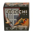 FIOCCHI HV LD 20GA 2.75" #6 25/250