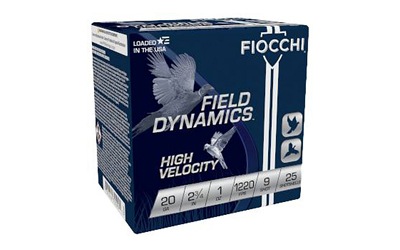 FIOCCHI HV LD 20GA 2.75" #9 25/250