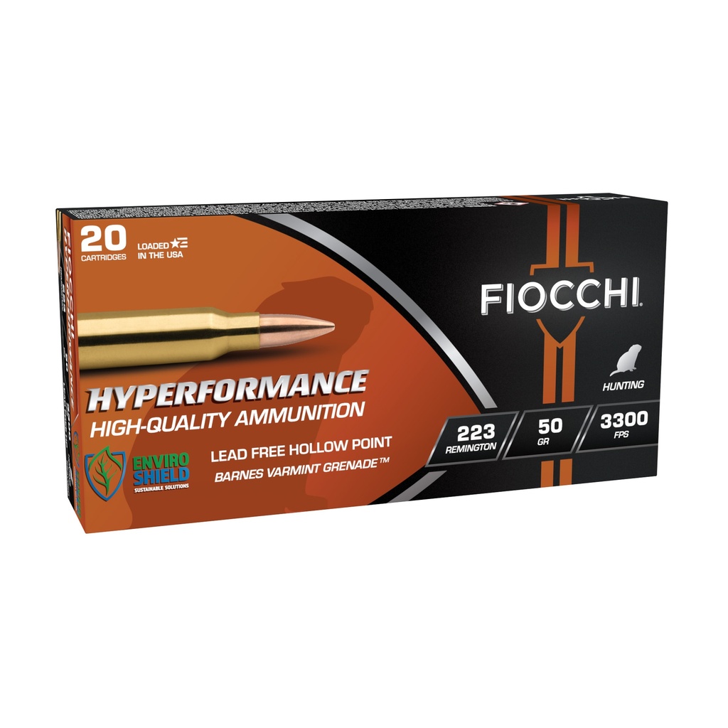 FIOCCHI HYPR 223REM 50GR HP 20/200