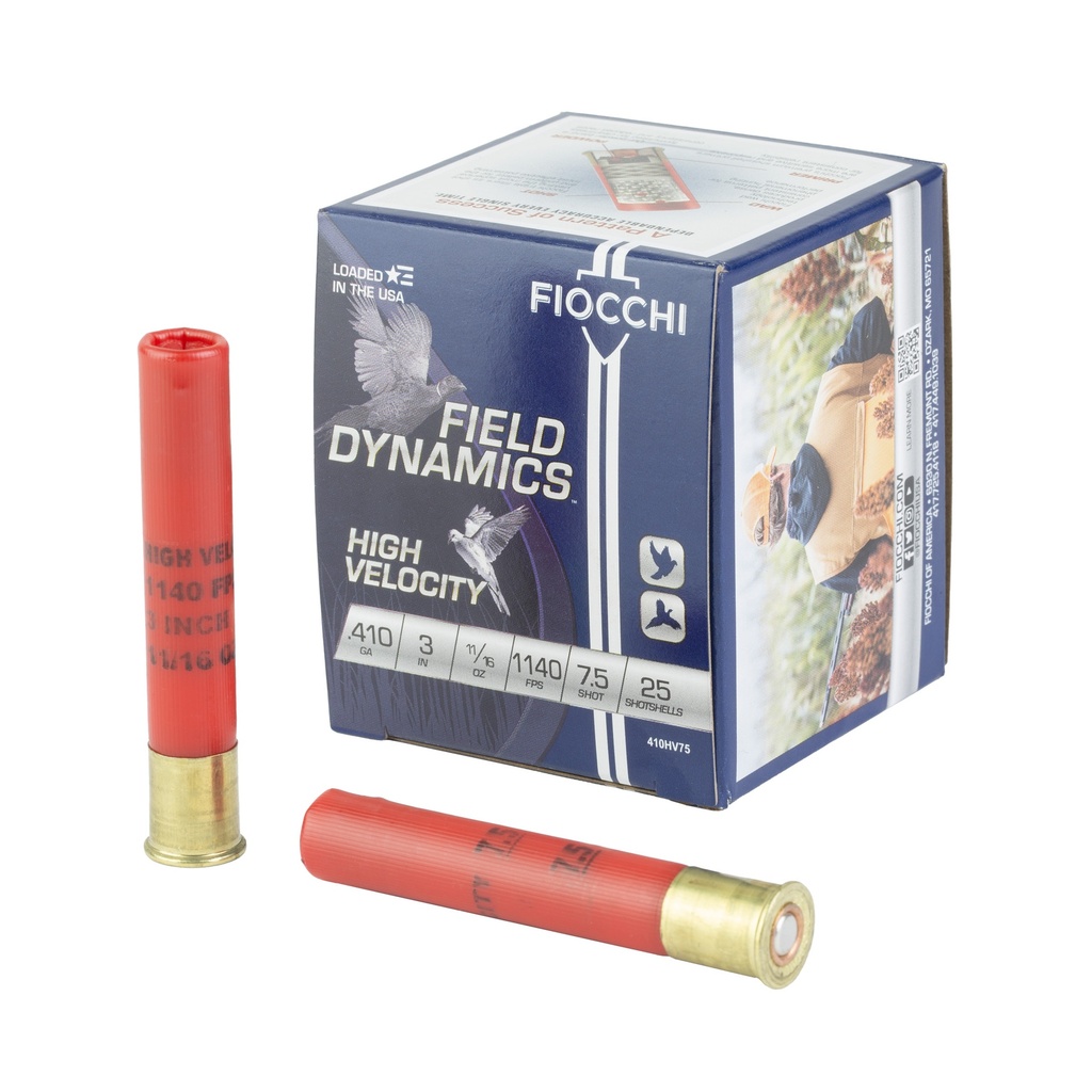 FIOCCHI HV LD 410 BORE 3 #7.5 25/250