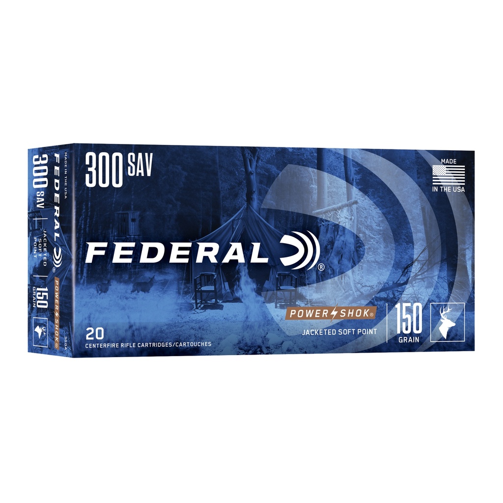 Federal FED PWRSHK 300SAV 150GR SP 20/200