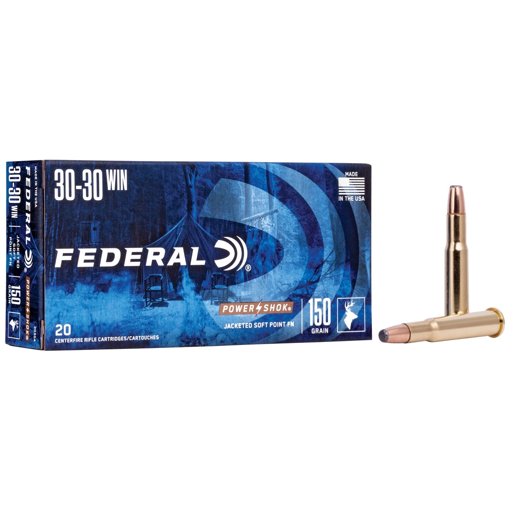 Federal FED PWRSHK 3030WN 150GR SP FN 20/200