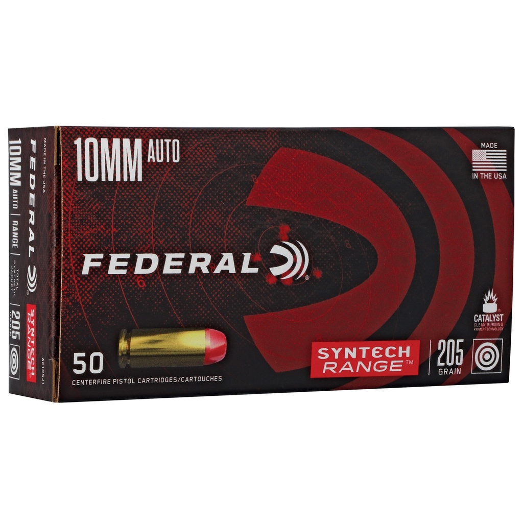 Federal FED SYNTECH 10MM 205GR TSJ 50/500