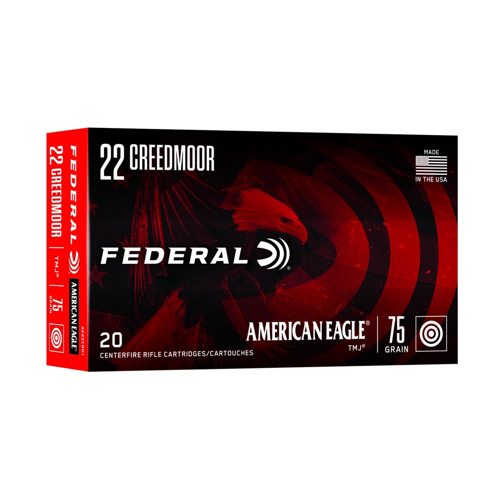Federal FED AM EAGLE 22CM 75GR TMJ 20/200