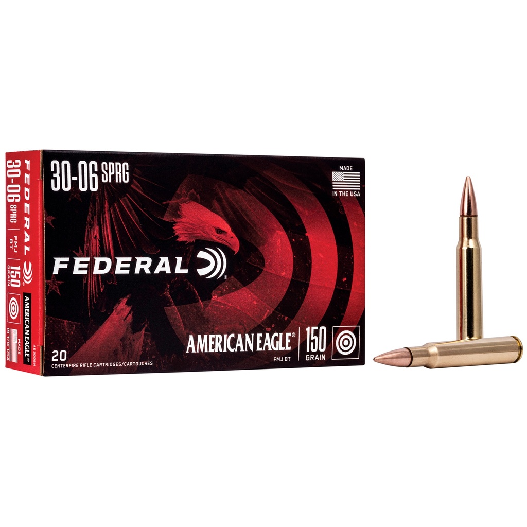 Federal FED AM EAGLE 3006 150GR FMJBT 20/500