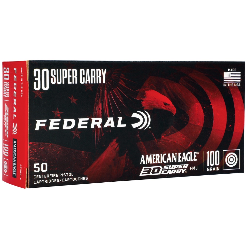 Federal FED AM EAGLE 30SC 100GR FMJ 50/1000
