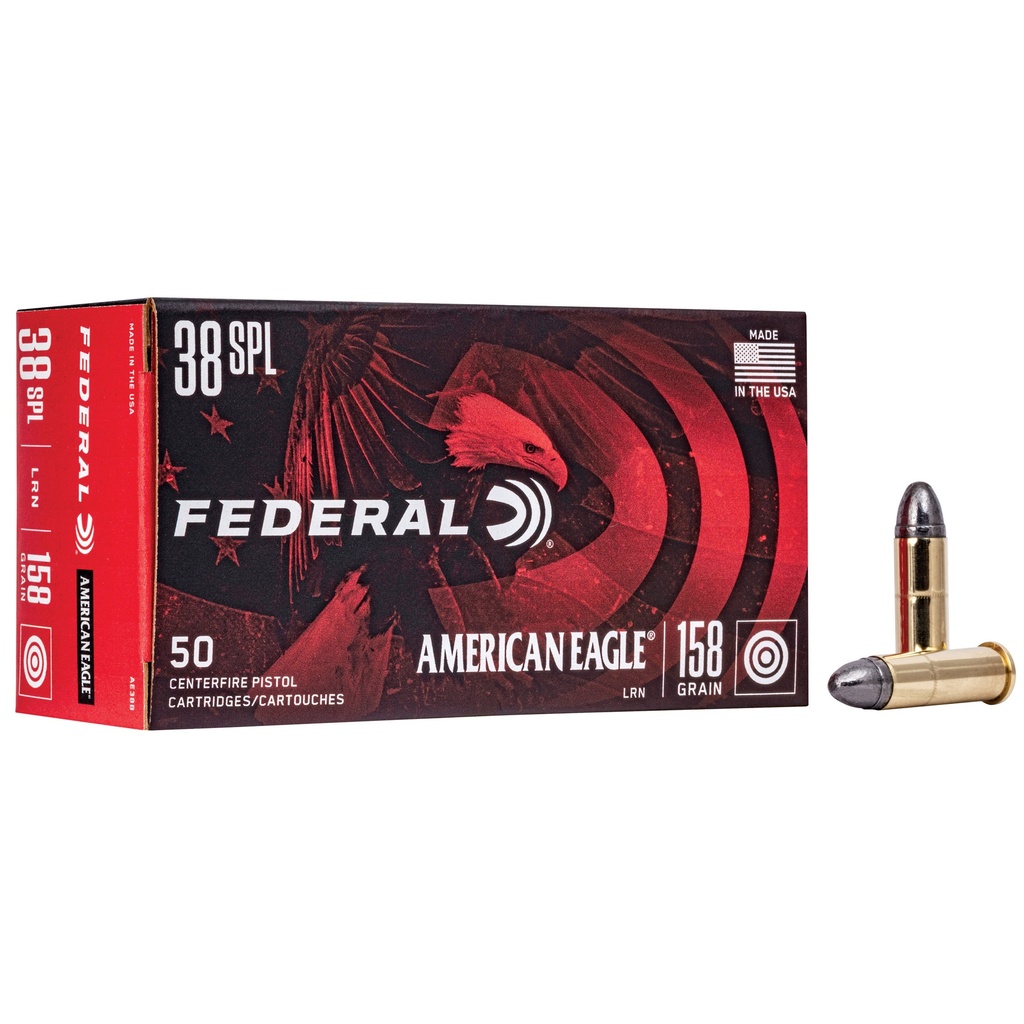Federal FED AM EAGLE 38SPL 158GR LRN 50/1000