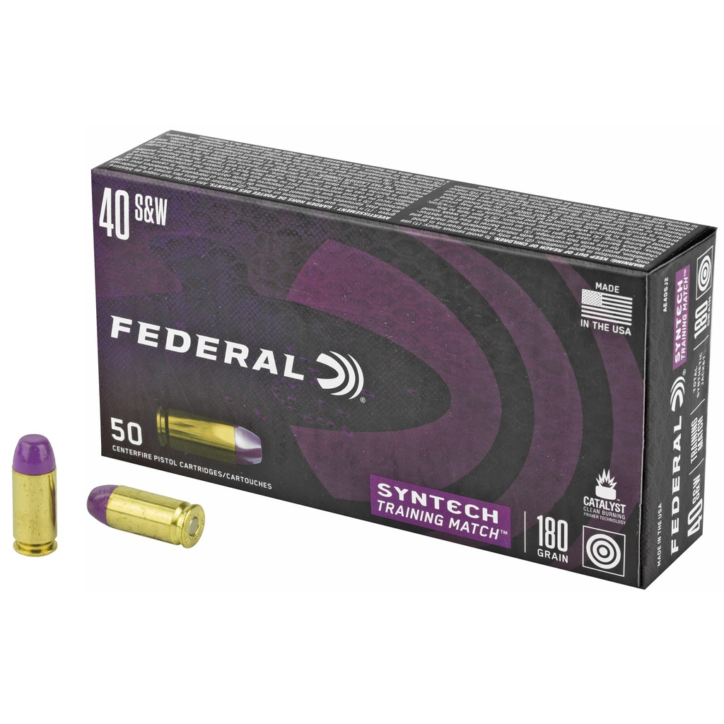 Federal FED SYNTECH 40SW 180GR TSJ 50/500