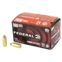 Federal FED AM EAGLE 9MM 124GR FMJ 100RD