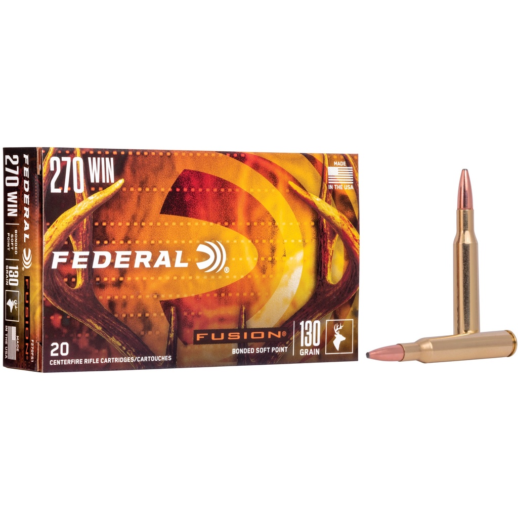Federal FED FUSION 270WIN 130GR 20/200