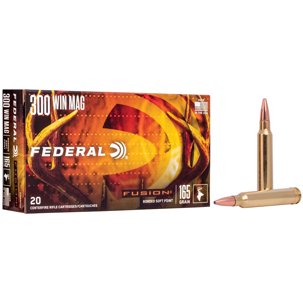 Federal FED FUSION 300WIN 165GR 20/200