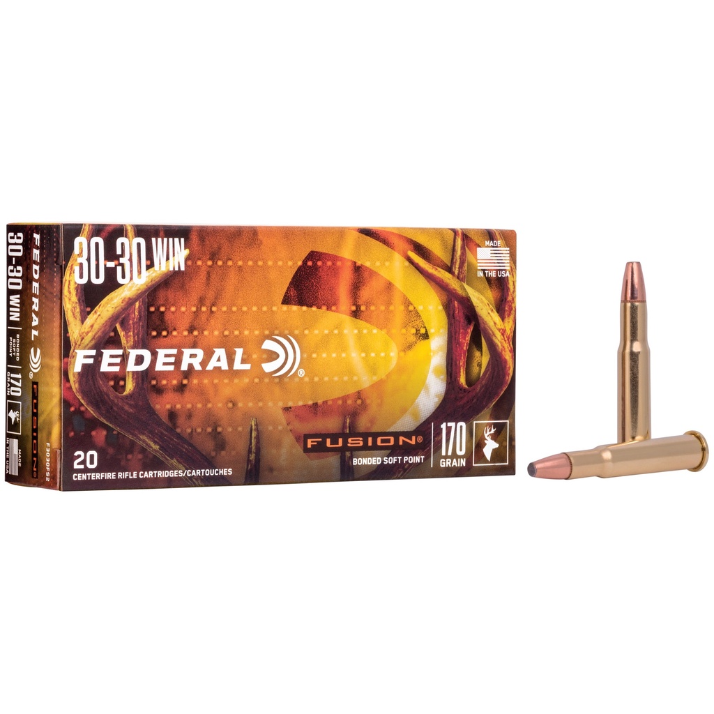 Federal FED FUSION 3030WIN 170GR FN 20/200