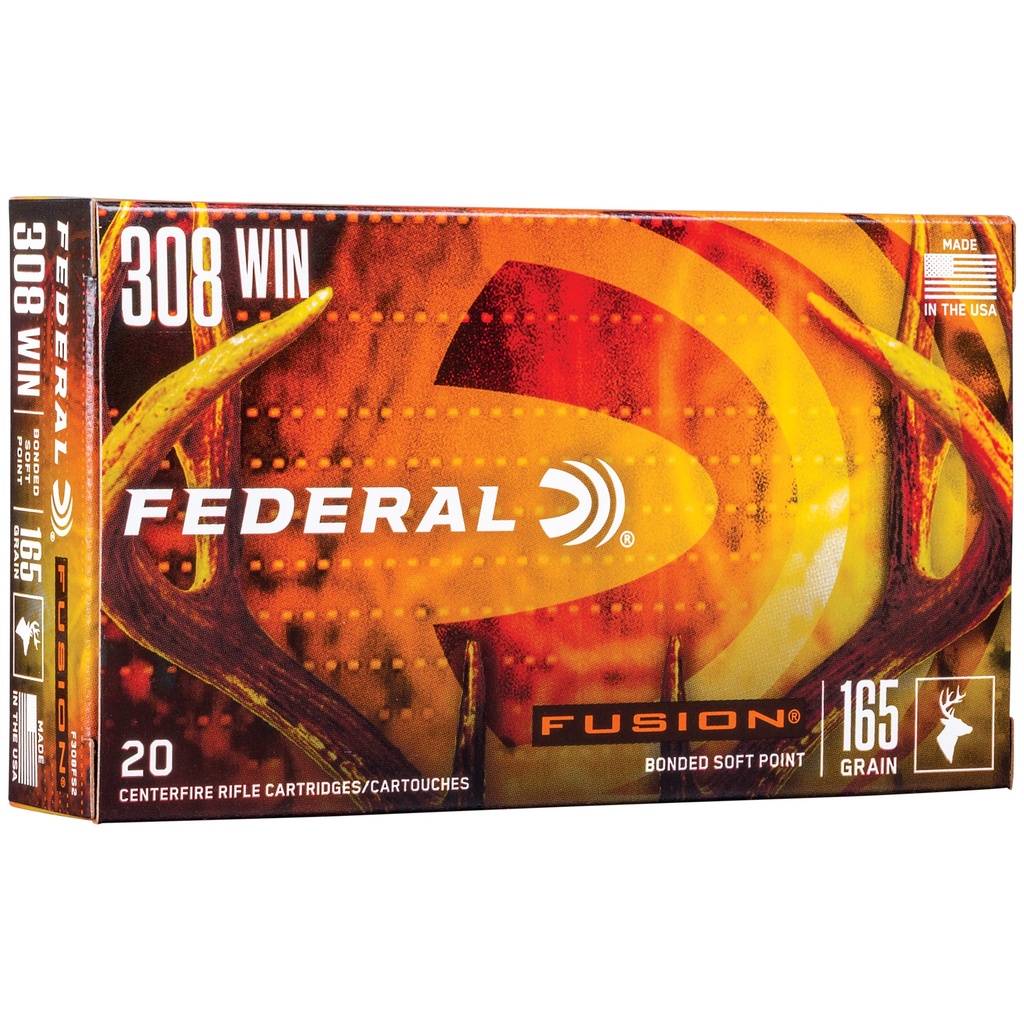 Federal FED FUSION 308WIN 165GR 20/200