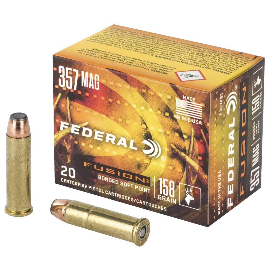 Federal FED FUSION 357MAG 158GR 20/200