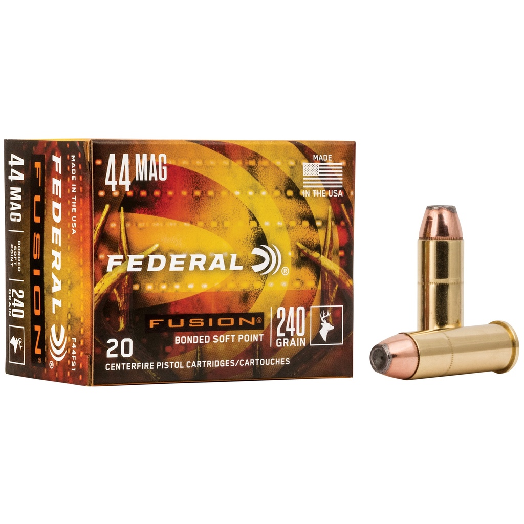 Federal FED FUSION 44MAG 240GR 20/200