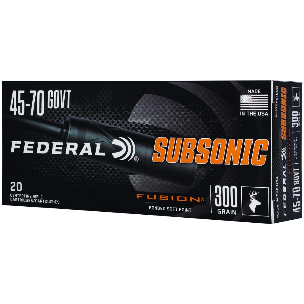 Federal FED FUSION 45-70GOV 300GR BSP 20/200