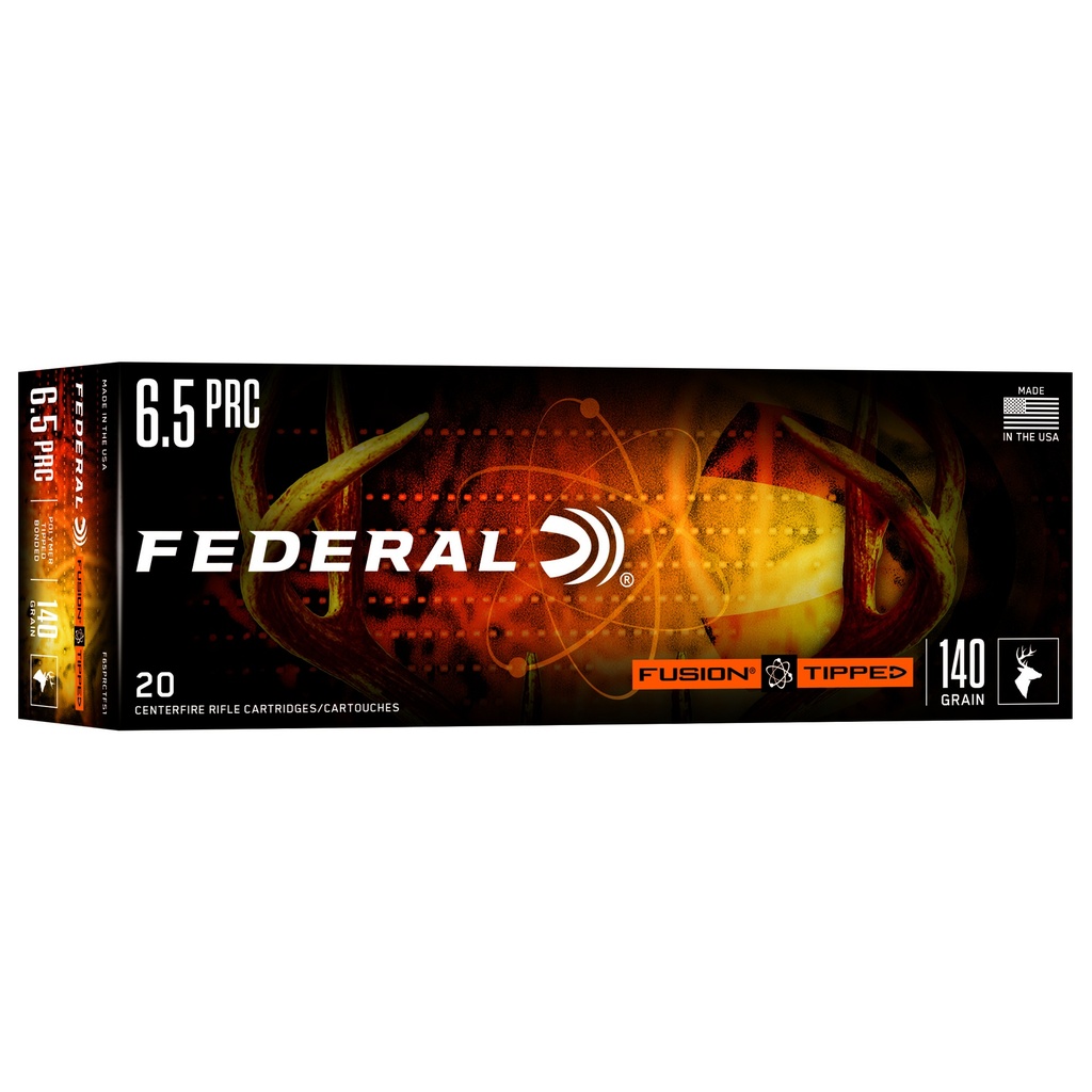 Federal FED FUSION TIP 6.5PRC 140GR 20/200