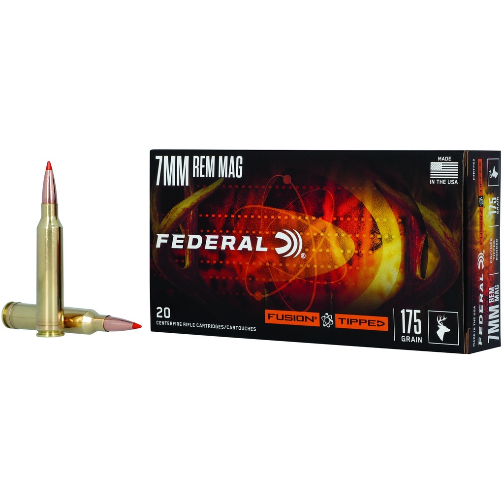 Federal FED FUSION TIP 7MM MAG 175GR 20/200