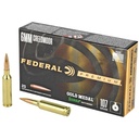Federal FED GOLD MDL 6MM CM 107GR SMK 20/200