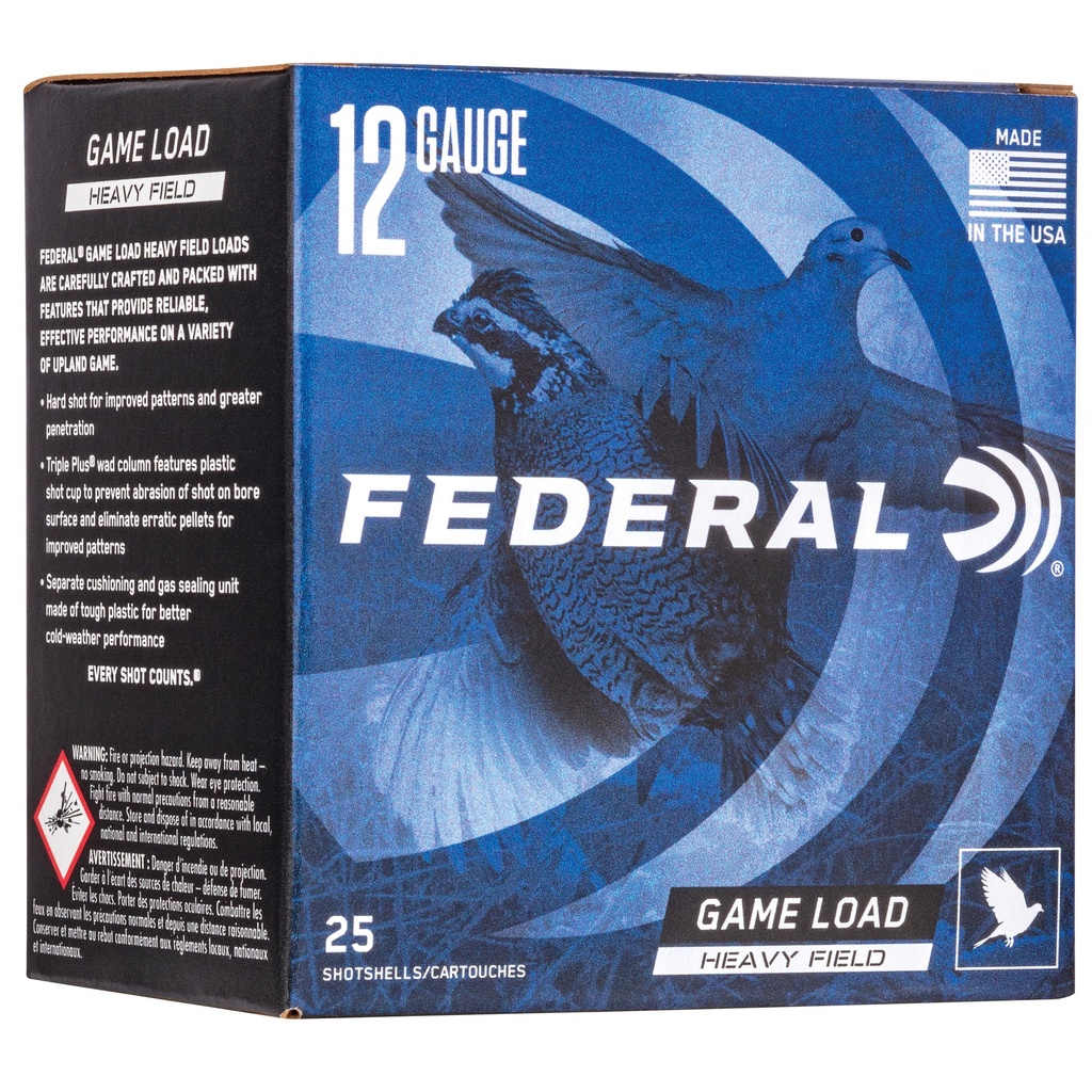 Federal FED GMSHK 12GA 2.75" #6 25/250