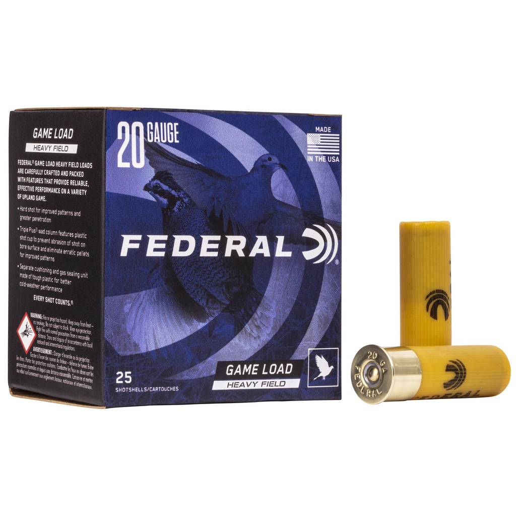 Federal FED GMSHK 20GA 2 3/4" #7.5 25/250