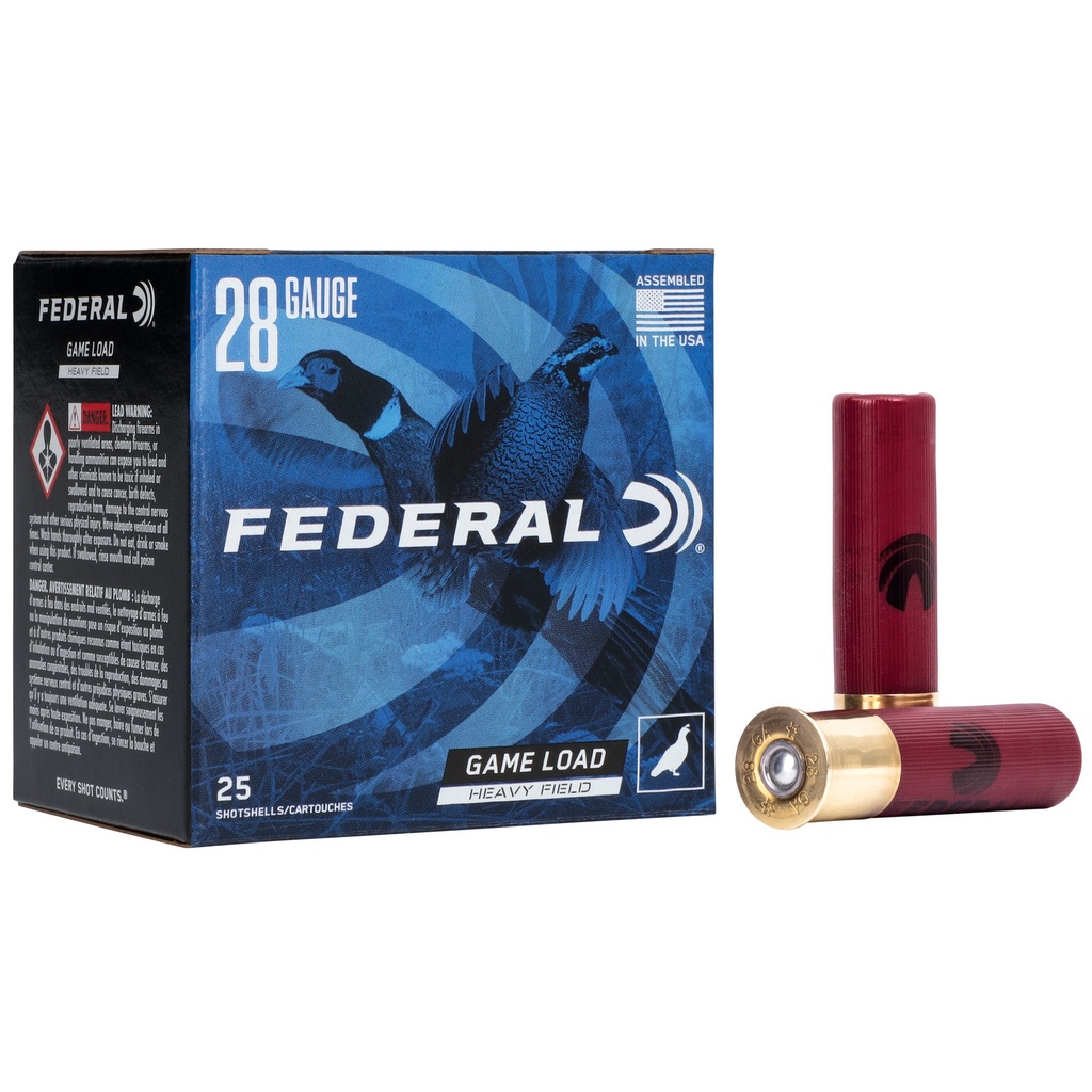 Federal FED GAME LOAD 28GA 2.75" #7.5 25/250