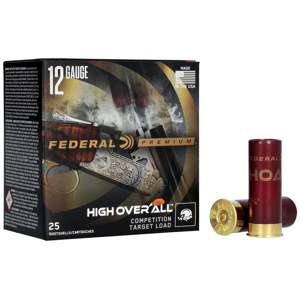 Federal FED HOA 12GA 2.75" #8 25/250