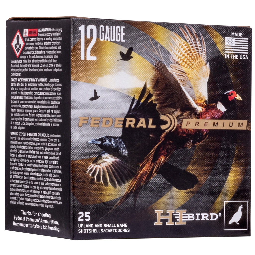 Federal FED HI-BIRD 12GA 2.75" #5 25/250