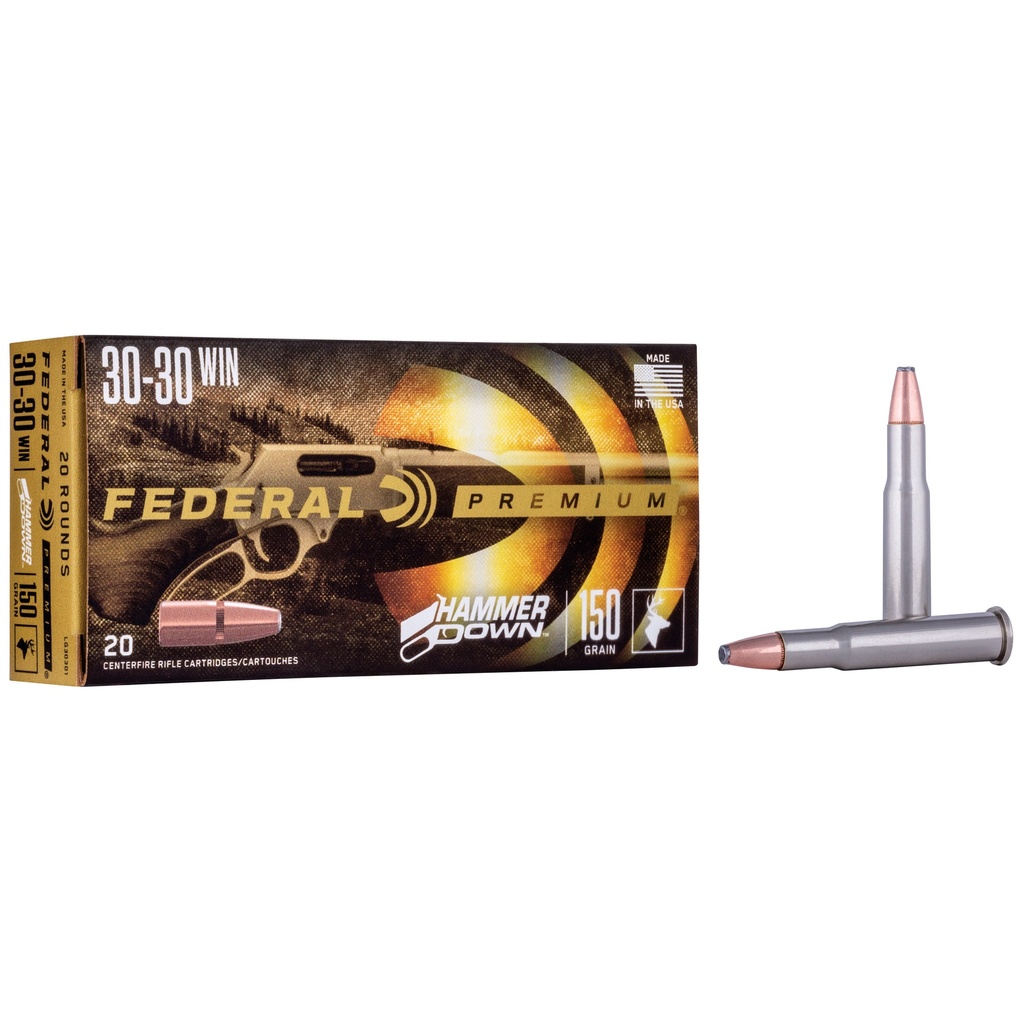 Federal FED HMR DWN 30-30WIN 150GR SP 20/200