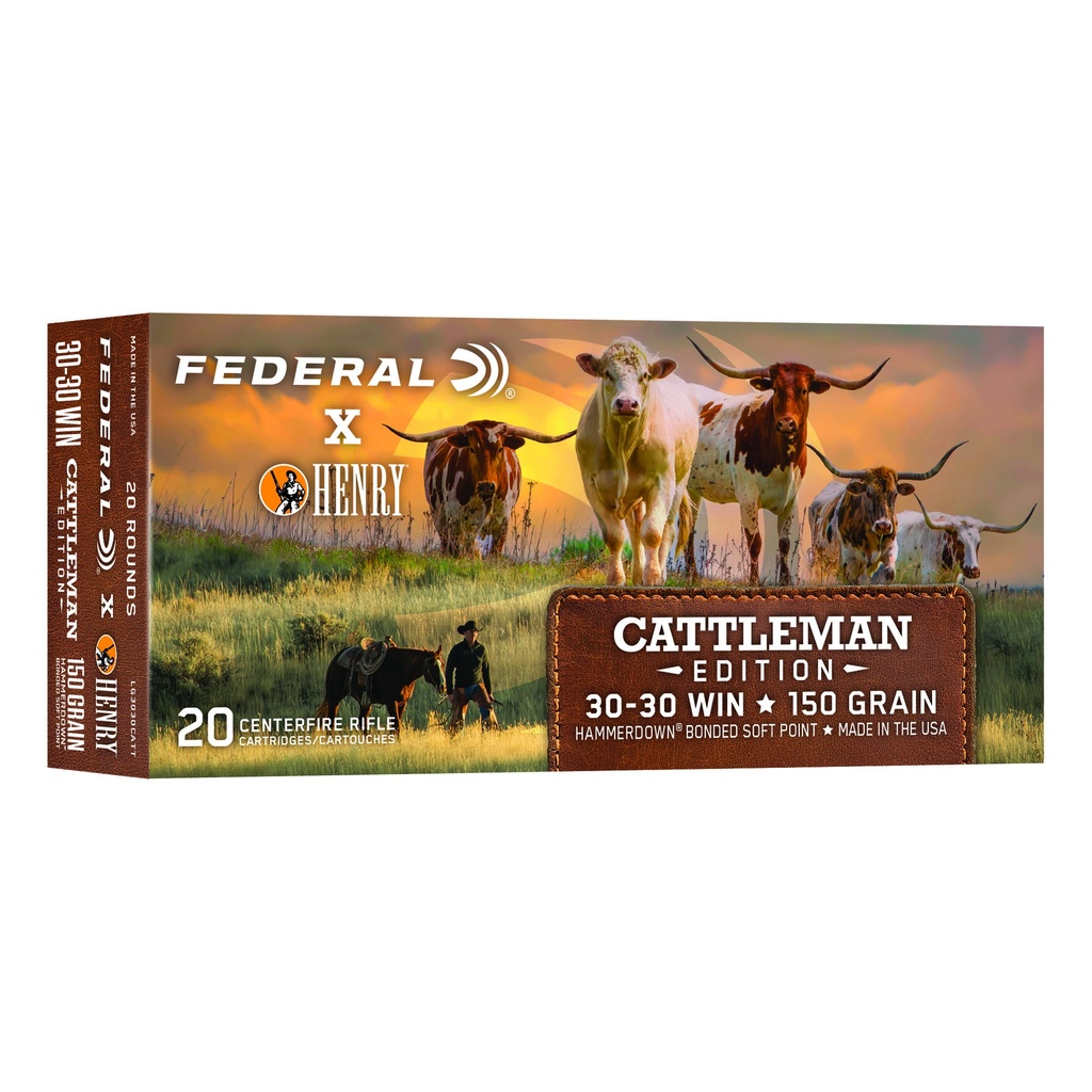 Federal FED HMRDWN 3030WIN 150GR HNRY/CTL ED