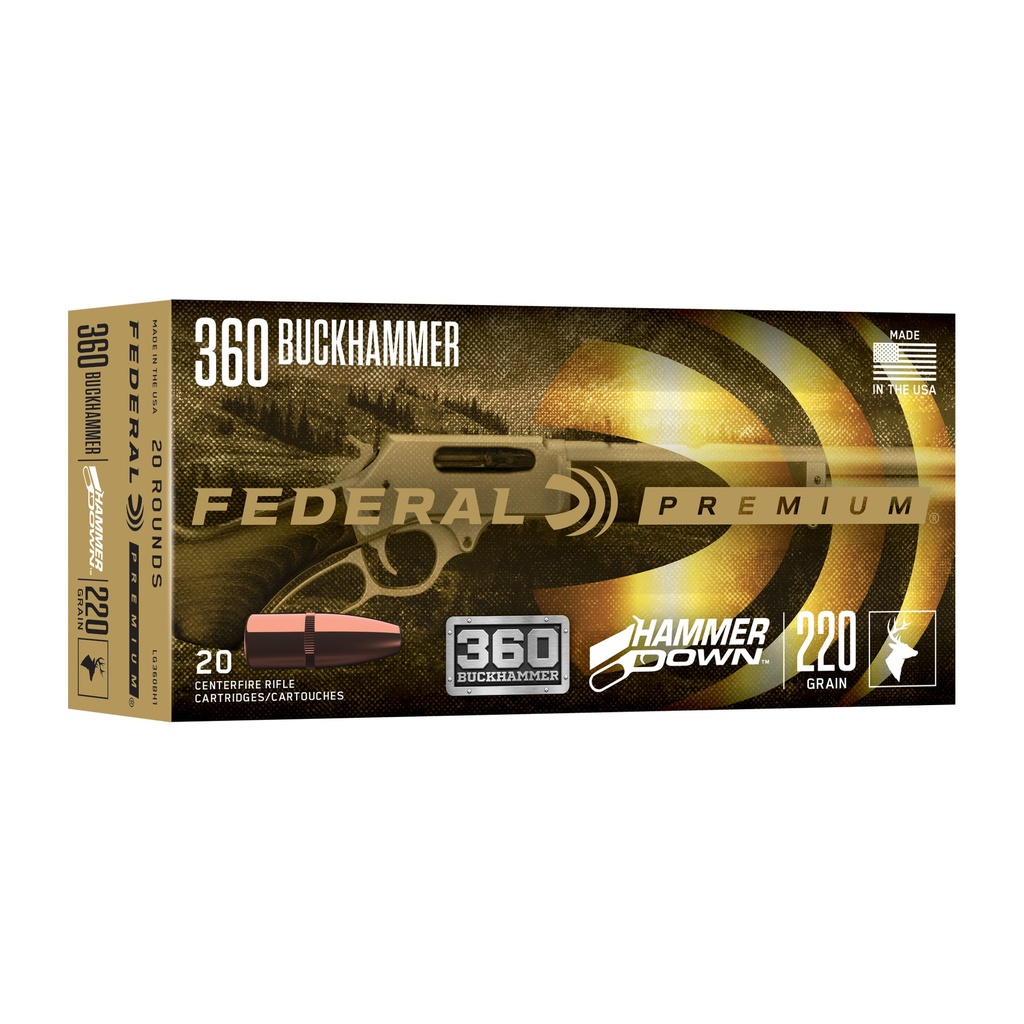 Federal FED HAMMER DOWN 360BUCKHAMMER 200GR