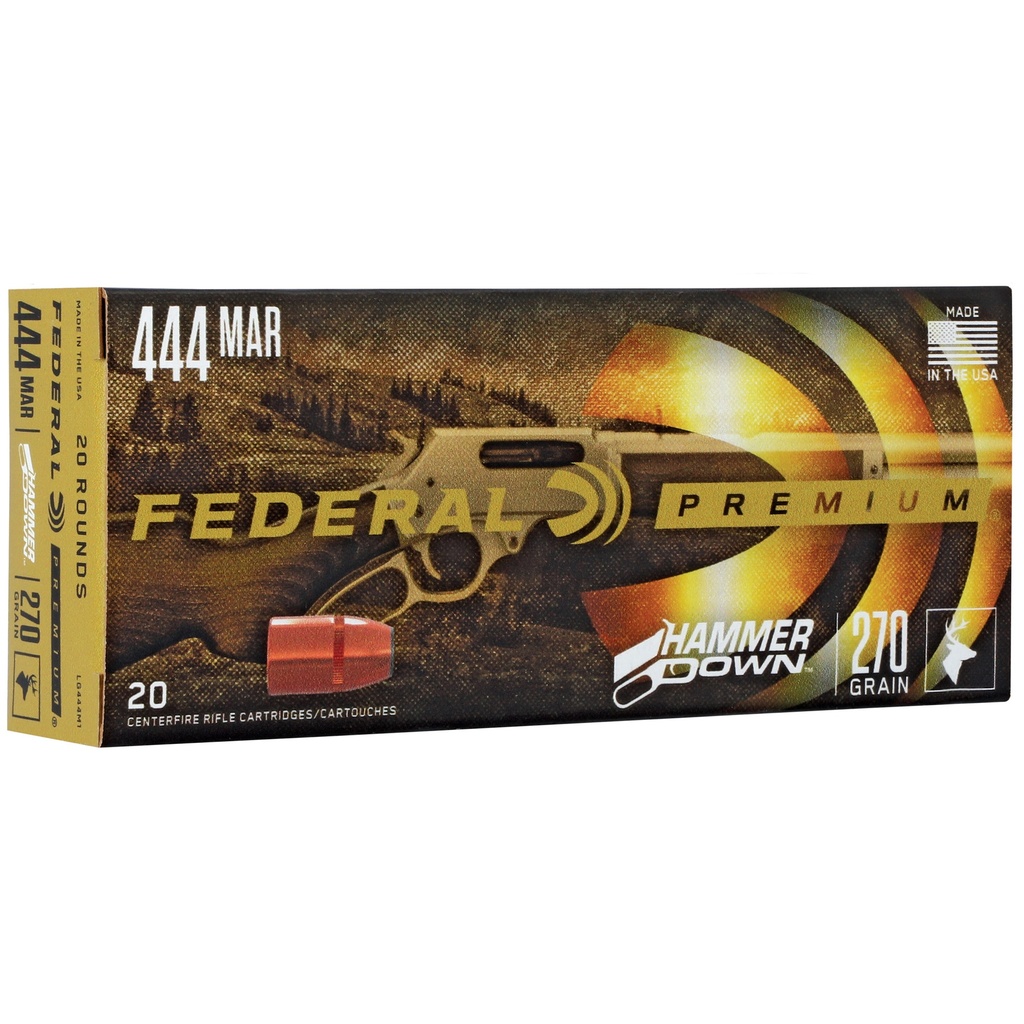 Federal FED HMR DWN 444MAR 270GR SP 20/200
