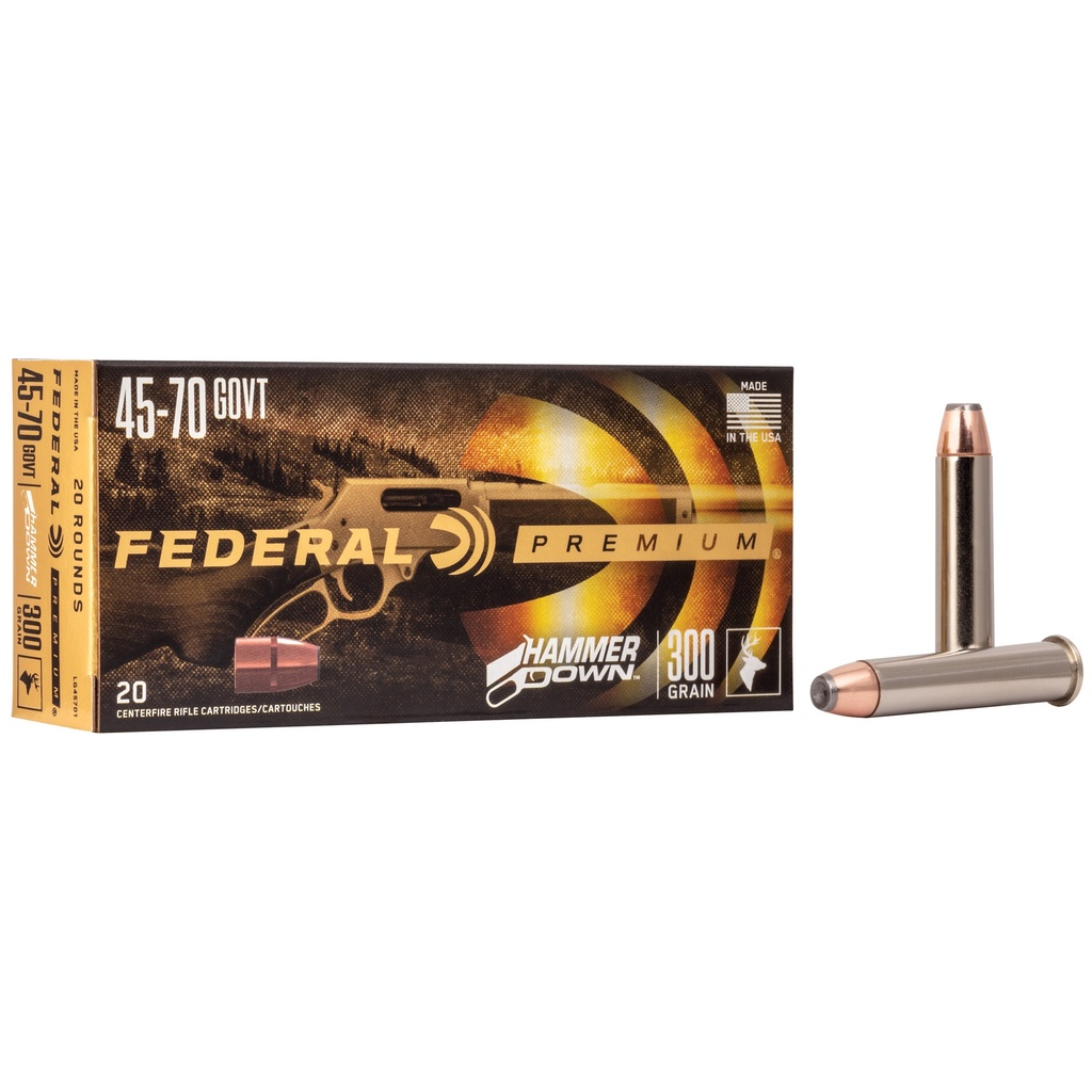 Federal FED HMR DWN 45-70GVT 300GR SP 20/200